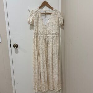 Christy Dawn Cream Floral Dress